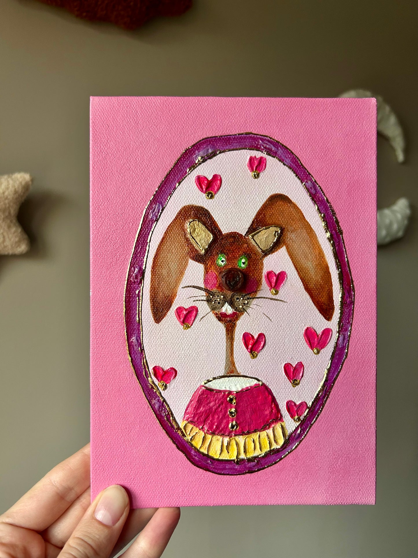 Pink Bunny to Cheer You Up