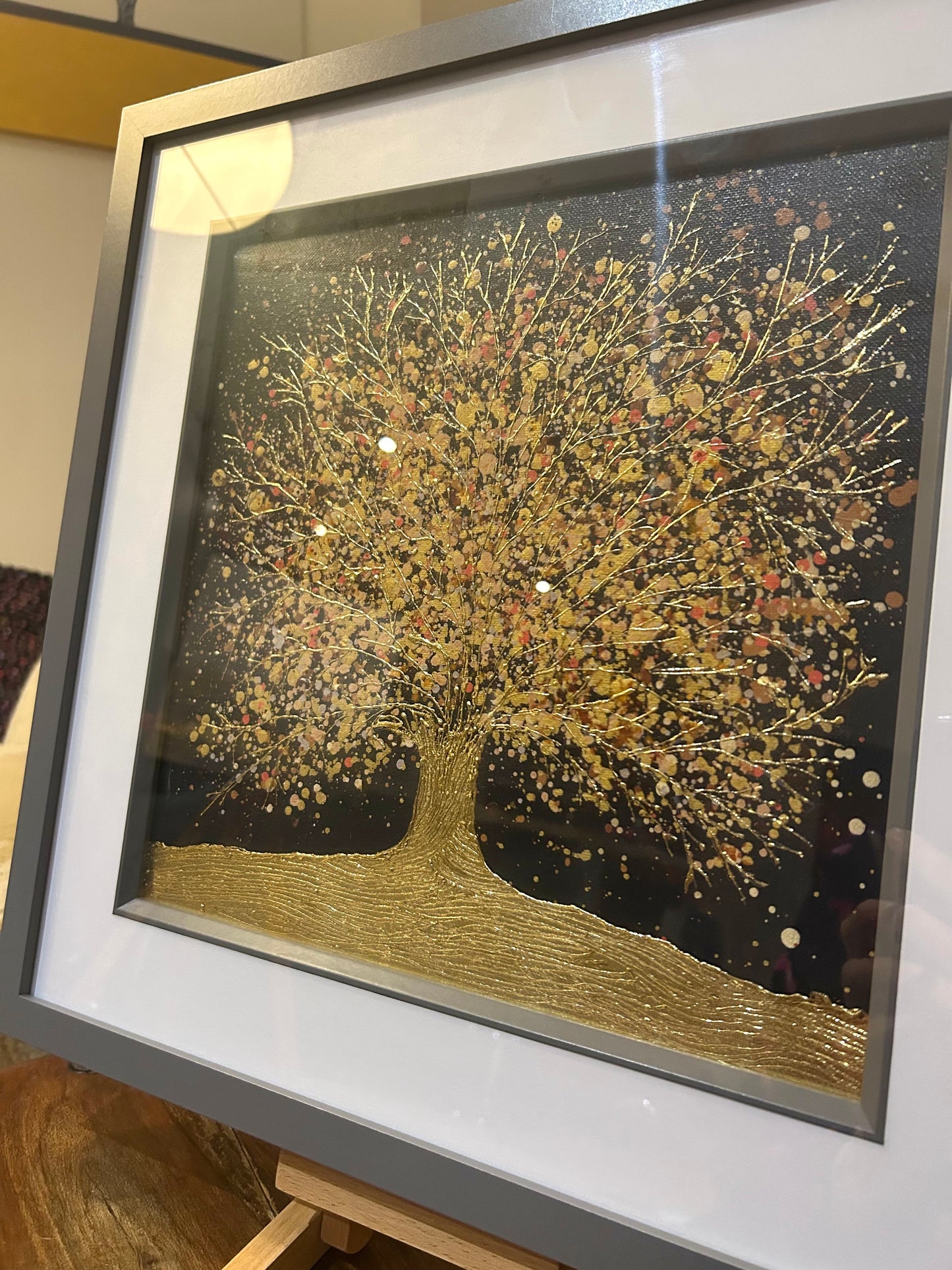 Abstract Tree Painting