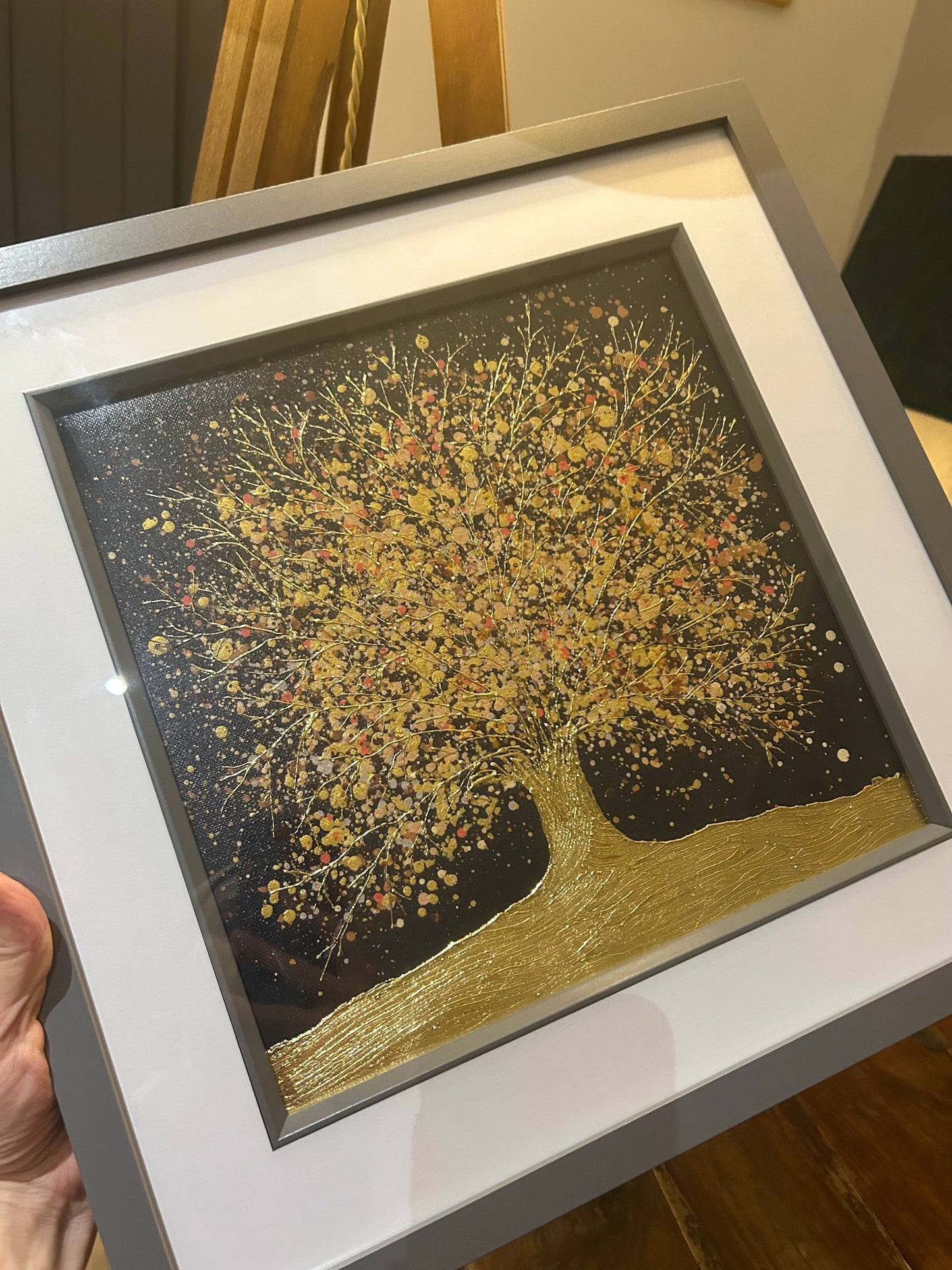 Abstract Tree Painting