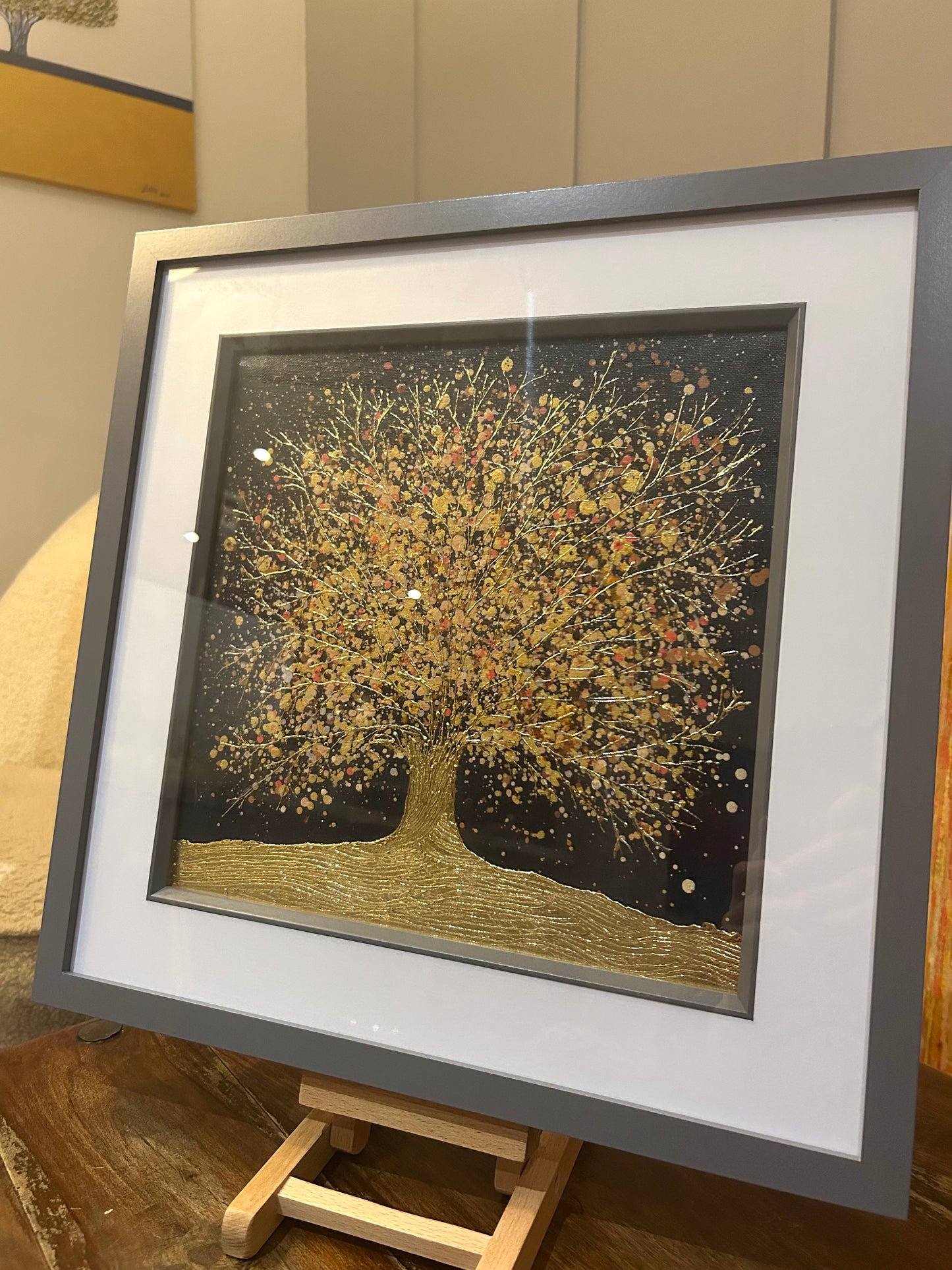 Abstract Tree Painting