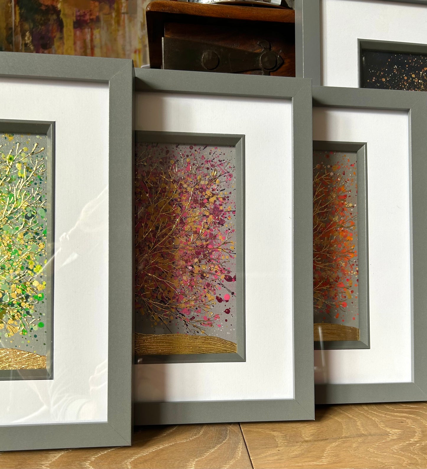 Abstract Tree Painting
