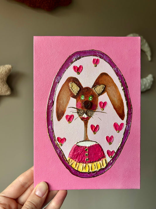 Pink Bunny to Cheer You Up