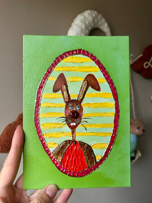 Green Bunny to Cheer You Up