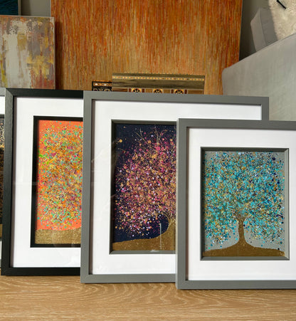 Abstract Tree Painting